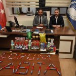 Şırınga çikolatalar toplatıldı