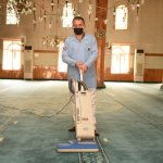 Belediyemiz camileri tertemiz yapıyor