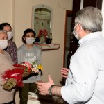 Anneler Gününde Başkan Aşgın'dan anlamlı ziyaret