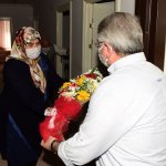 Anneler Gününde Başkan Aşgın'dan anlamlı ziyaret