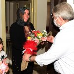 Anneler Gününde Başkan Aşgın'dan anlamlı ziyaret