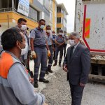 Dumlupınar sokaklarda asfalt bakımları yapılıyor