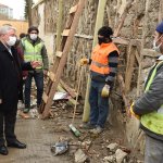 Başkan Aşgın, Dikiciler Arastasında çalışmaları inceledi