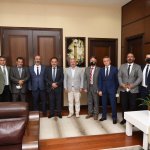 Filistinli ‘Kardeş Şehir’ Heyeti Çorum’a Geldi