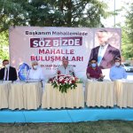 Başkan Aşgın, Kale mahalle sakinleriyle buluştu