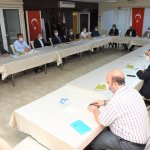 Başkan Aşgın, esnaf odalarıyla istişare yaptı