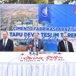 Çimentonun arazisi artık Çorum’un