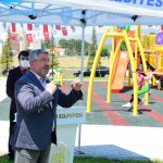 Aşgın, Kamışlıevler'e verdiği park sözünü tuttu