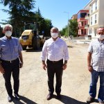 Tekceviz 12. Sokağa yeni asfalt