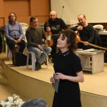 Çiftçi ve Aşgın'dan halk müziği korosuna ziyaret