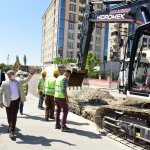 Buharaevler ve Ulukavak’ta kanalizasyon çalışması