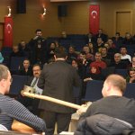 Çiftçi ve Aşgın'dan halk müziği korosuna ziyaret