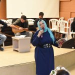 Çiftçi ve Aşgın'dan halk müziği korosuna ziyaret