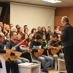 Çiftçi ve Aşgın'dan halk müziği korosuna ziyaret