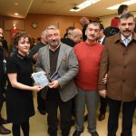 Çiftçi ve Aşgın'dan halk müziği korosuna ziyaret