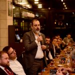 Başkan Aşgın, genç iş insanlarıyla bir araya geldi