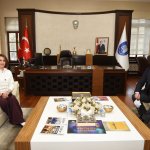 Azerin, Başkan Aşgın’ı ziyaret etti