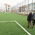 Belediyemiz 2 semt sahası daha yaptı