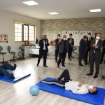 Aşgın ve Öztürk Engelli Eğitim Merkezini ziyaret etti