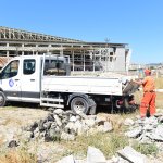 İnşaat ve Yıkıntı Atıkları Geçici Biriktirme Alanı Hizmete Hazır