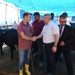 Başkan Aşgın, Hayvan Pazarını ziyaret etti