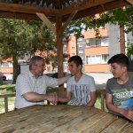 Aşgın çalışmaları inceledi, vatandaşı dinledi