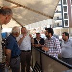 Aşgın çalışmaları inceledi, vatandaşı dinledi