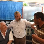 Aşgın çalışmaları inceledi, vatandaşı dinledi