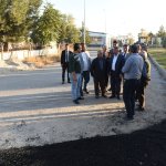 Başkan Aşgın, asfalt çalışmasını inceledi