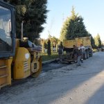 Başkan Aşgın, asfalt çalışmasını inceledi