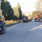 Başkan Aşgın, asfalt çalışmasını inceledi