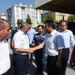 Başkan Aşgın, pazarcılarla kahvaltıda buluştu