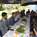 Başkan Aşgın, pazarcılarla kahvaltıda buluştu