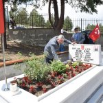 Başkan Aşgın ve Meclis Üyeleri şehitleri unutmadı