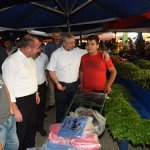 Başkan Aşgın, pazarcılarla kahvaltıda buluştu