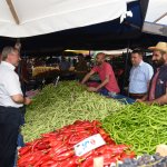 Başkan Aşgın, pazarcılarla kahvaltıda buluştu