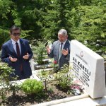 Başkan Aşgın ve Meclis Üyeleri şehitleri unutmadı