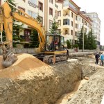 Üçtutlarda kanalizasyon çalışması