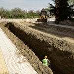 Üçtutlarda kanalizasyon çalışması