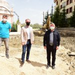 Üçtutlarda kanalizasyon çalışması