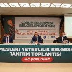 Belediyemizden Ücretsiz “Mesleki Yeterlilik Belgesi” Hizmeti