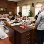 Minik Aymina, 23 Nisan Belediye Başkanı oldu