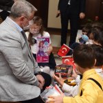 Minik Aymina, 23 Nisan Belediye Başkanı oldu