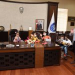 Minik Aymina, 23 Nisan Belediye Başkanı oldu