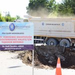 Binevler 3. Caddenin asfaltı yenileniyor