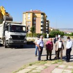 Binevler 3. Caddenin asfaltı yenileniyor