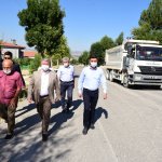 Binevler 3. Caddenin asfaltı yenileniyor