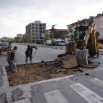 Şehir genelinde hız kesici kasis çalışmaları devam ediyor