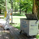 Sosyal alanlar dezenfekte ediliyor