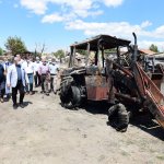 Aşgın’dan Yangınzede Keresteci Esnafına Geçmiş Olsun Ziyareti